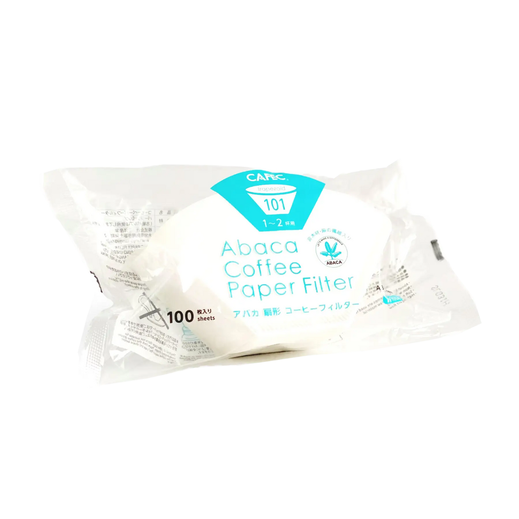 Filtros Cafec Abaca Trapezoidales 101 | 100 uds. Compostables