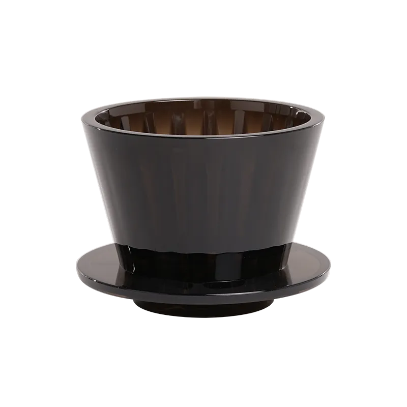 Timemore Crystal Eye B75 | Dripper de Fondo Plano para Café de Filtro (1-2 tazas)