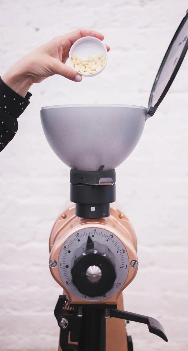 coffee grinder cleaning agent