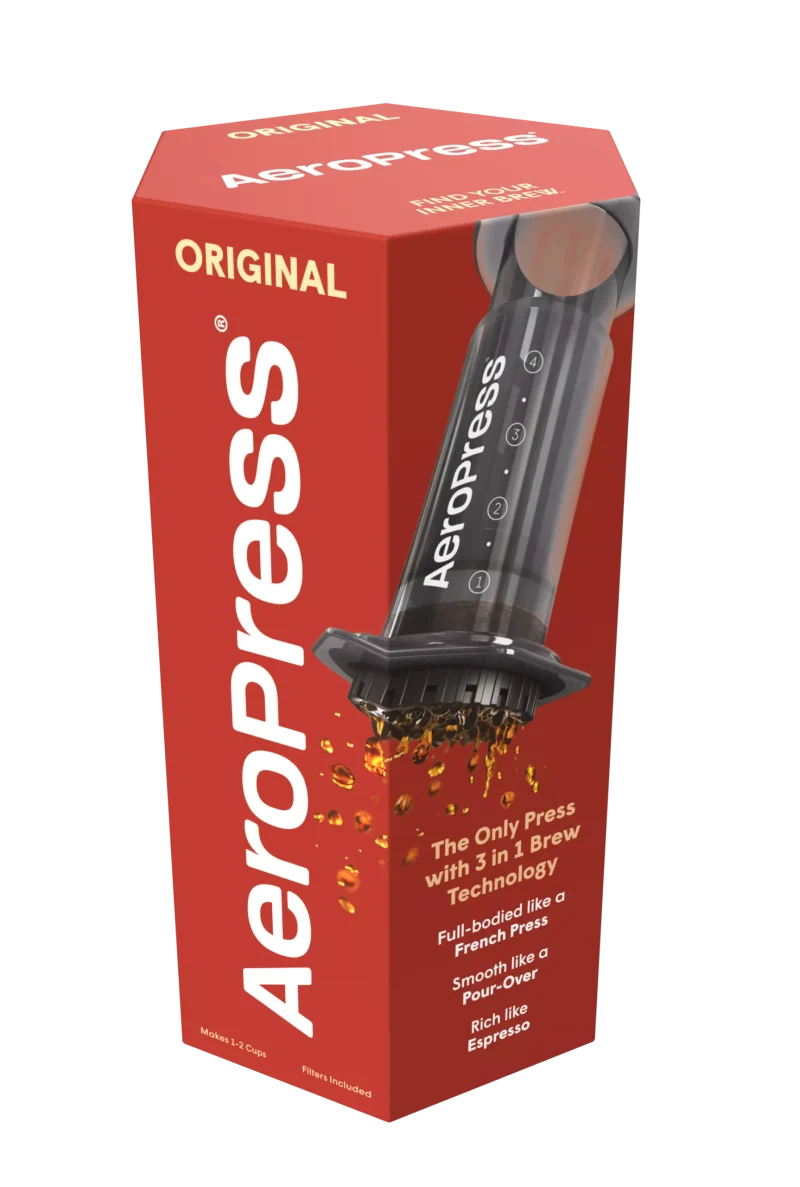 caja de aeropress