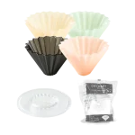 pack de origami dripper filtros y soporte