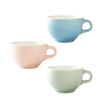 origami latte bowl latte cup verde azul rosa